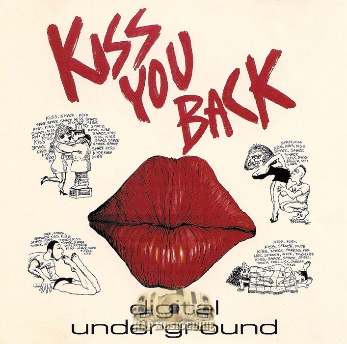 Digital Underground Kiss You Back Single. CD Rap Music Guide
